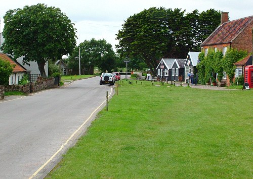 Part of Walberswick Village Green