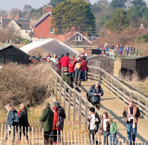 Explore Walberswick can pull the crowds!